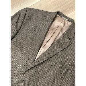 Jack Victor‎ 2 Button Brown Wool Sport Coat 44R 251 Hang